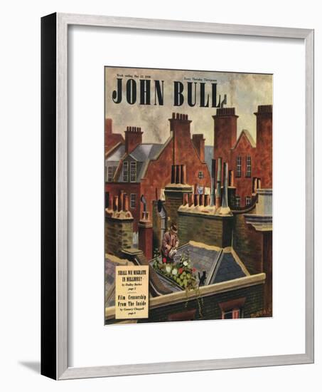 Front Cover of 'John Bull', May 1948-null-Framed Giclee Print