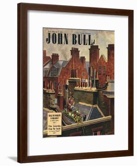 Front Cover of 'John Bull', May 1948-null-Framed Giclee Print