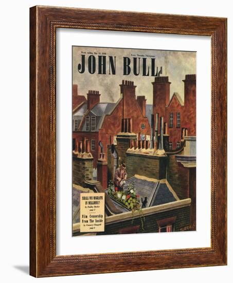 Front Cover of 'John Bull', May 1948-null-Framed Giclee Print