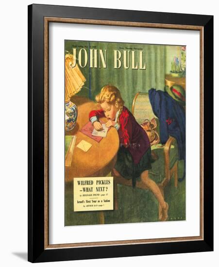 Front Cover of 'John Bull', May 1949-null-Framed Giclee Print