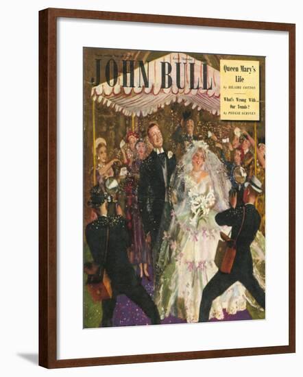 Front Cover of 'John Bull', May 1949-null-Framed Giclee Print