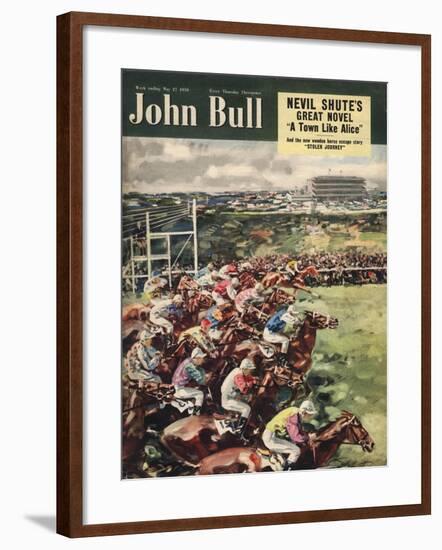 Front Cover of 'John Bull', May 1950-null-Framed Giclee Print