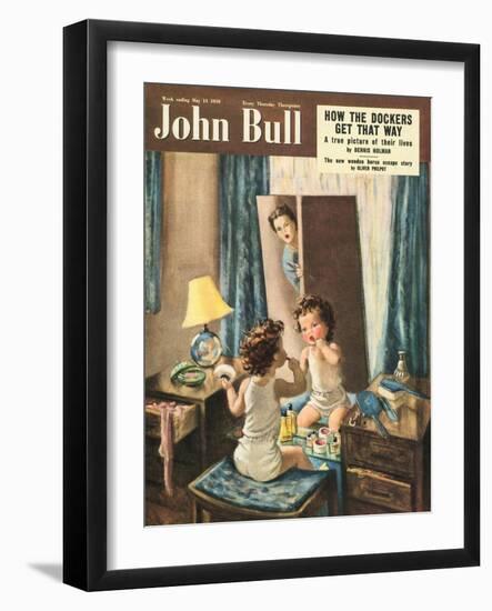 Front Cover of 'John Bull', May 1950-null-Framed Giclee Print