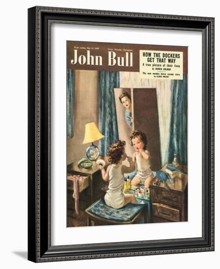 Front Cover of 'John Bull', May 1950-null-Framed Giclee Print