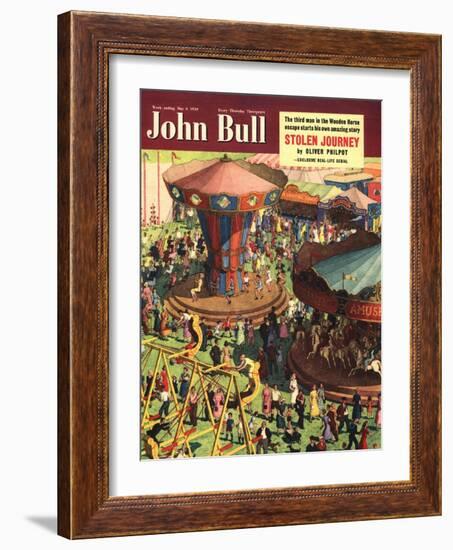 Front Cover of 'John Bull', May 1950-null-Framed Giclee Print