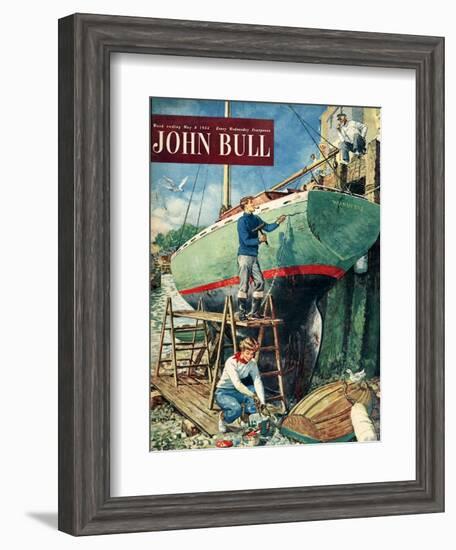 Front Cover of 'John Bull', May 1952-null-Framed Giclee Print