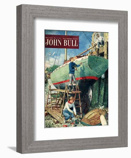Front Cover of 'John Bull', May 1952-null-Framed Giclee Print