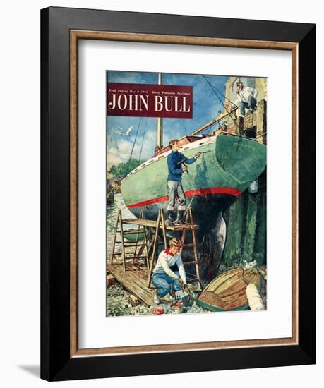 Front Cover of 'John Bull', May 1952-null-Framed Giclee Print