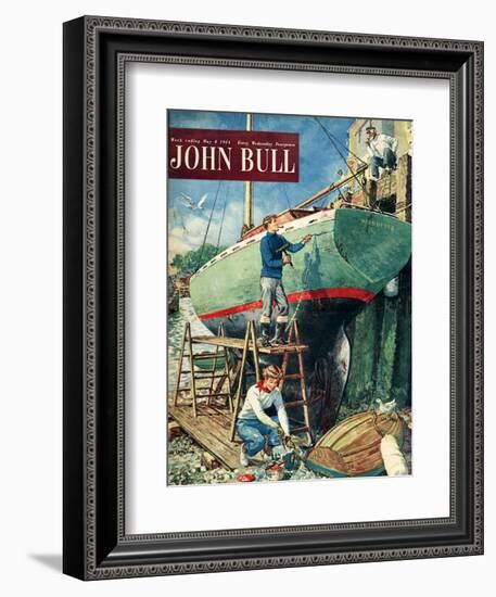 Front Cover of 'John Bull', May 1952-null-Framed Giclee Print