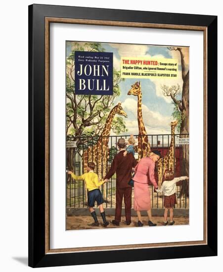 Front Cover of 'John Bull', May 1952-null-Framed Giclee Print