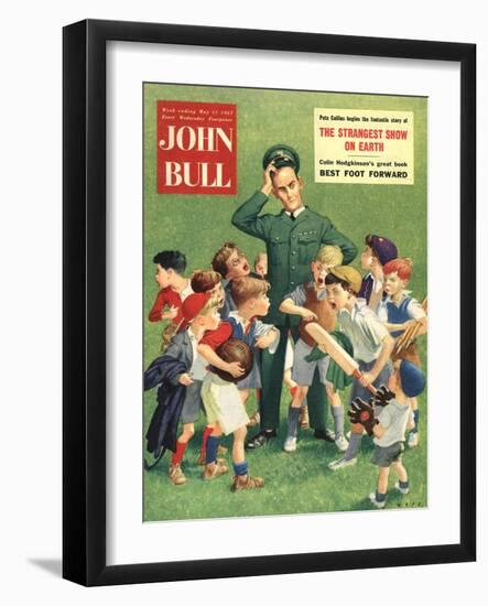 Front Cover of 'John Bull', May 1957-null-Framed Giclee Print