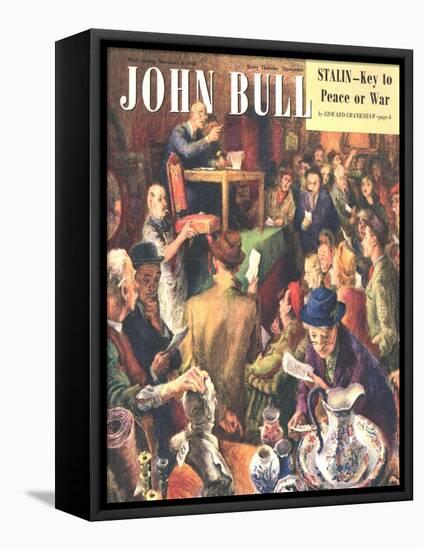 Front Cover of 'John Bull', November 1948-null-Framed Premier Image Canvas