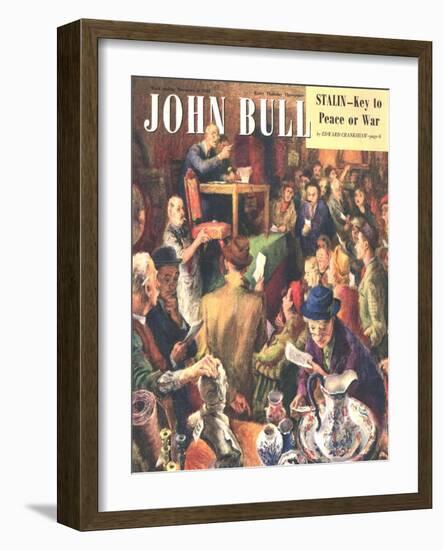 Front Cover of 'John Bull', November 1948-null-Framed Giclee Print