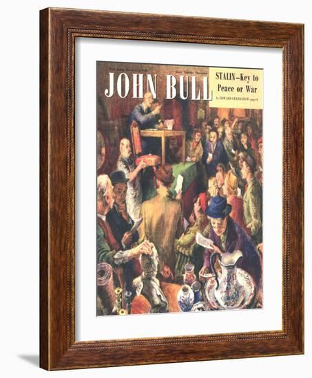 Front Cover of 'John Bull', November 1948-null-Framed Giclee Print