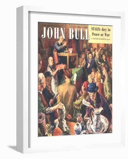 Front Cover of 'John Bull', November 1948-null-Framed Giclee Print