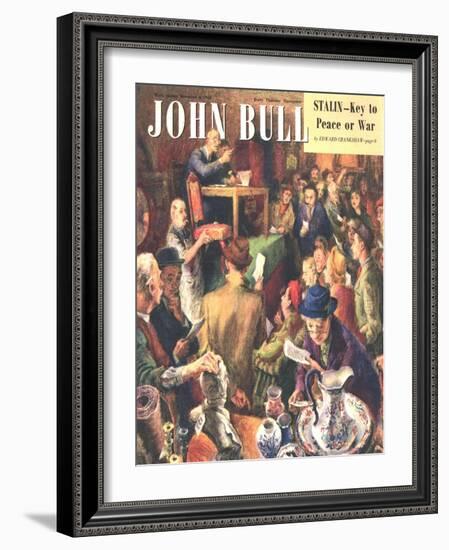 Front Cover of 'John Bull', November 1948-null-Framed Giclee Print