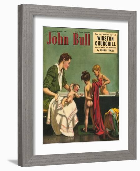 Front Cover of 'John Bull', November 1949-null-Framed Giclee Print