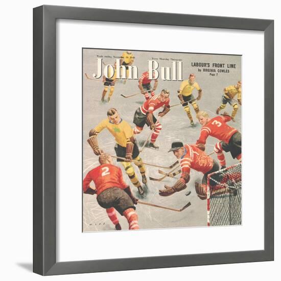 Front Cover of 'John Bull', November 1949-null-Framed Giclee Print