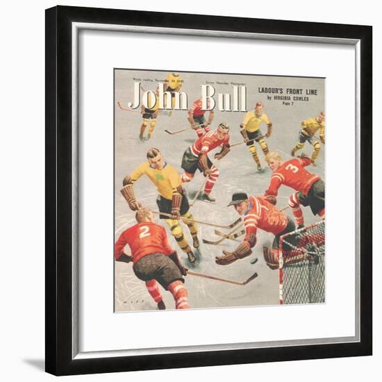 Front Cover of 'John Bull', November 1949-null-Framed Giclee Print