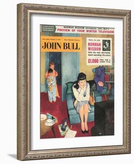 Front Cover of 'John Bull', November 1956-null-Framed Giclee Print