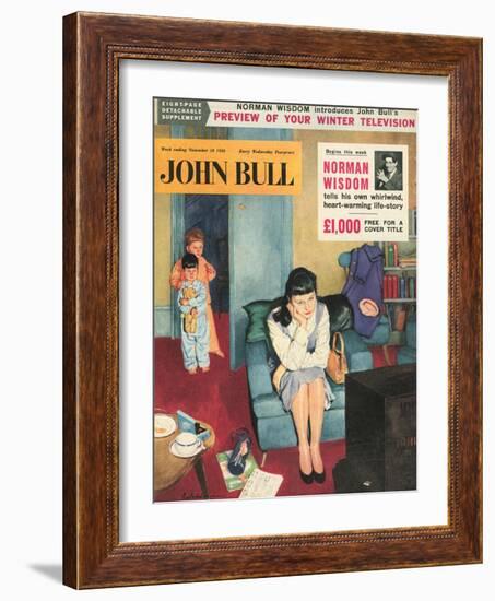 Front Cover of 'John Bull', November 1956-null-Framed Giclee Print