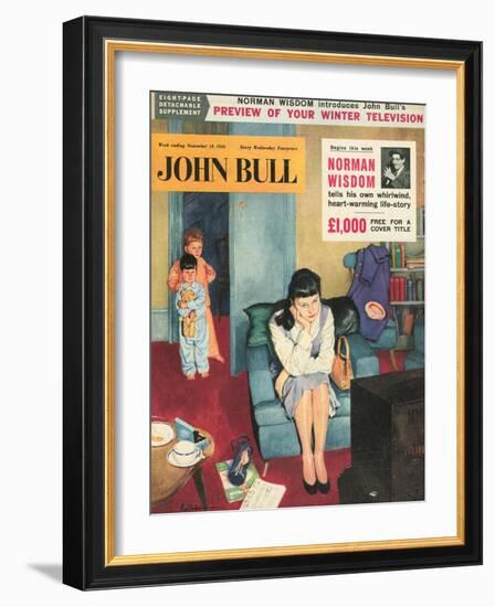 Front Cover of 'John Bull', November 1956-null-Framed Giclee Print