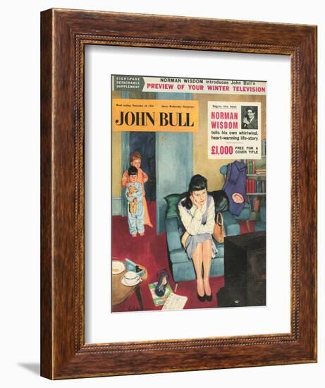 Front Cover of 'John Bull', November 1956-null-Framed Giclee Print