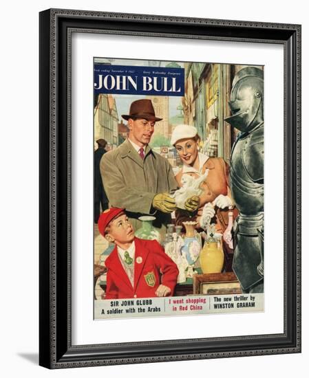Front Cover of 'John Bull', November 1957-null-Framed Giclee Print