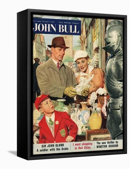 Front Cover of 'John Bull', November 1957-null-Framed Premier Image Canvas