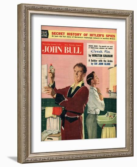 Front Cover of 'John Bull', November 1957-null-Framed Giclee Print