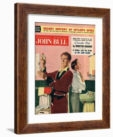 Front Cover of 'John Bull', November 1957-null-Framed Giclee Print