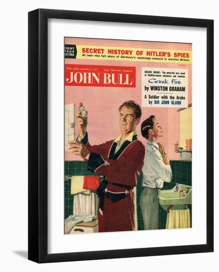 Front Cover of 'John Bull', November 1957-null-Framed Giclee Print