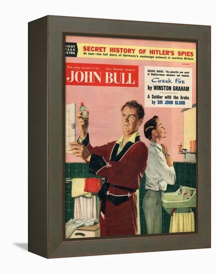 Front Cover of 'John Bull', November 1957-null-Framed Premier Image Canvas