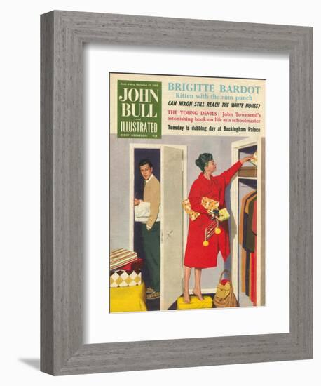 Front Cover of 'John Bull', November 1959-null-Framed Giclee Print