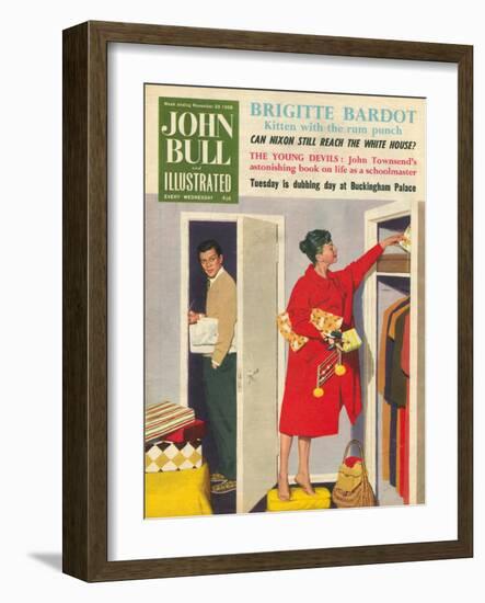 Front Cover of 'John Bull', November 1959-null-Framed Giclee Print