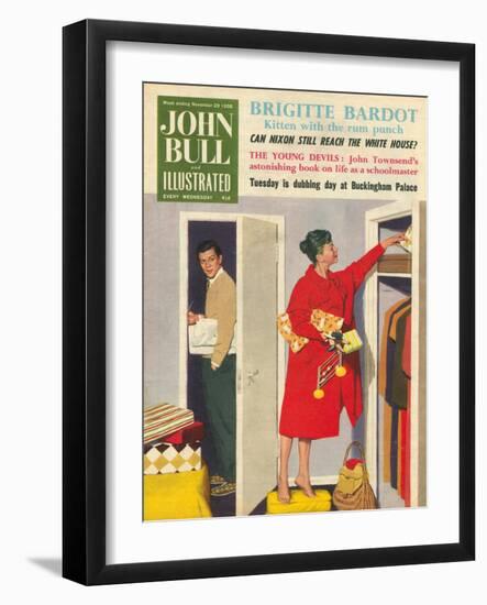 Front Cover of 'John Bull', November 1959-null-Framed Giclee Print