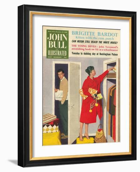 Front Cover of 'John Bull', November 1959-null-Framed Giclee Print