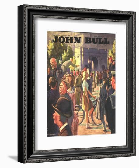 Front Cover of 'John Bull', October 1946-null-Framed Giclee Print