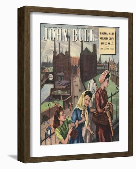 Front Cover of 'John Bull', October 1948-null-Framed Giclee Print