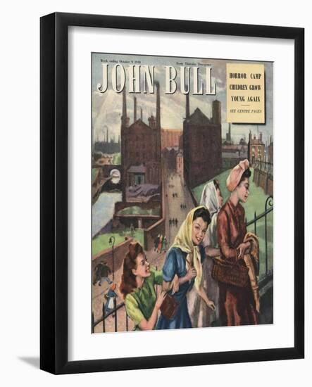 Front Cover of 'John Bull', October 1948-null-Framed Giclee Print