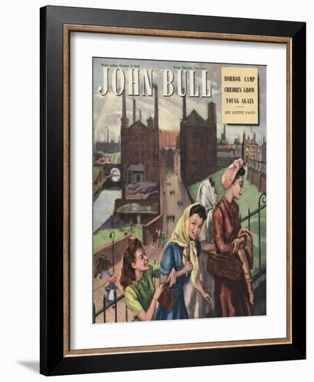 Front Cover of 'John Bull', October 1948-null-Framed Giclee Print