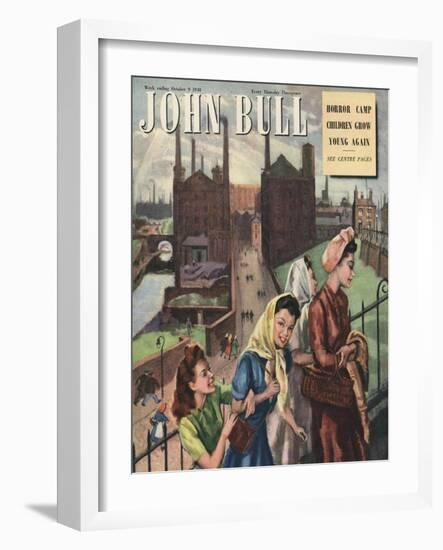 Front Cover of 'John Bull', October 1948-null-Framed Giclee Print