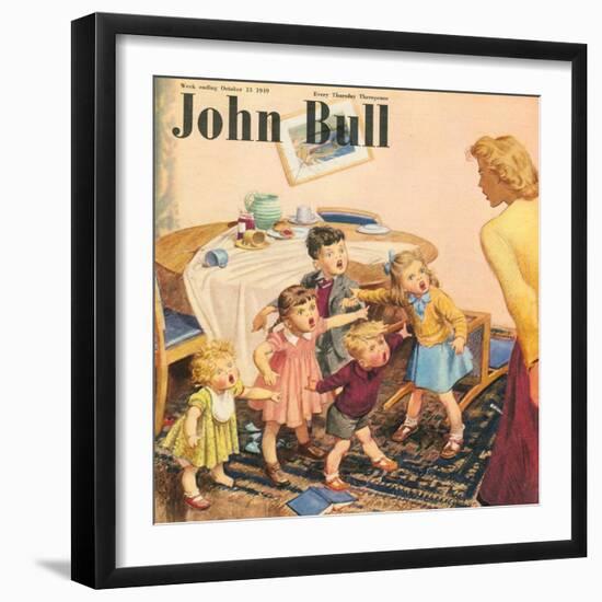 Front Cover of 'John Bull', October 1949-null-Framed Giclee Print