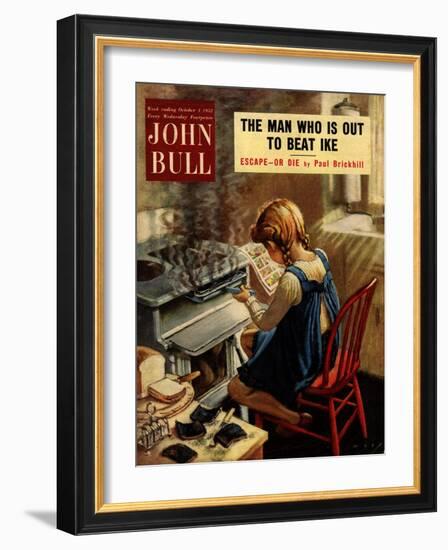 Front Cover of 'John Bull', October 1952-null-Framed Giclee Print