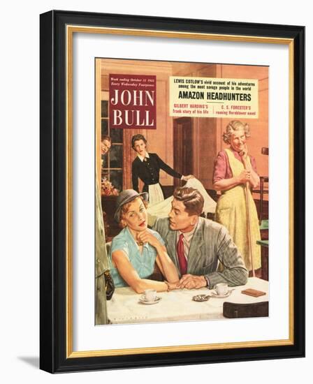 Front Cover of 'John Bull', October 1953-null-Framed Giclee Print