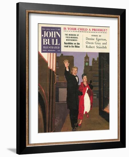 Front Cover of 'John Bull', October 1954-null-Framed Giclee Print