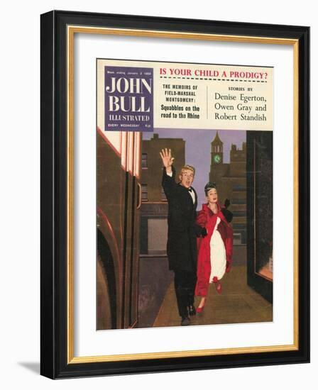 Front Cover of 'John Bull', October 1954-null-Framed Giclee Print