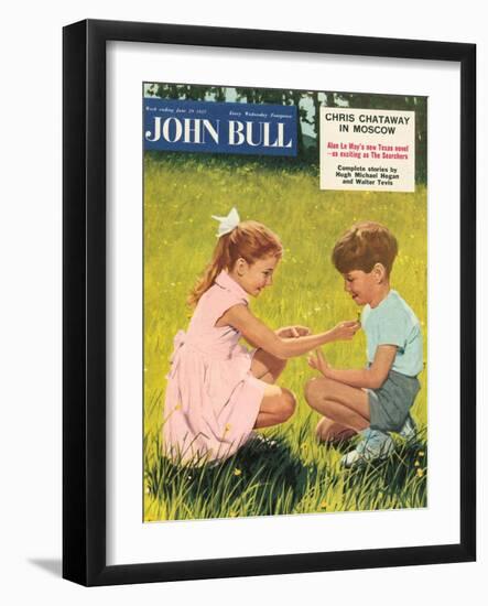 Front Cover of 'John Bull', October 1954-null-Framed Giclee Print