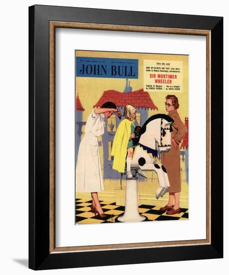 Front Cover of 'John Bull', October 1955-null-Framed Giclee Print