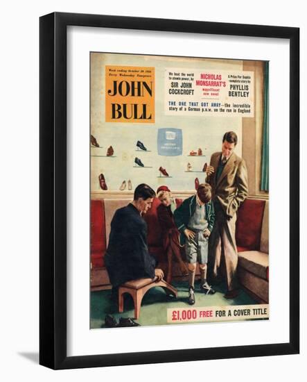 Front Cover of 'John Bull', October 1956-null-Framed Giclee Print